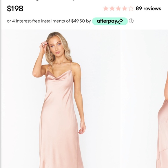 Never been worn Show Me Your Mumu Silk Maxi Slip Dress - Picture 2 of 3